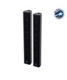 GloboStar® FDB K803 98024 PA Speaker - Παθητικό Ηχείο Column Κολωνάτο Επιτοίχιο & Επιδαπέδιο 8Ω - 200W RMS (800W Peak) - 8 x 3" Inches Mid & HF - IP20 - Μαύρο - Μ10 x Π11 x Υ75cm - Ζεύγος